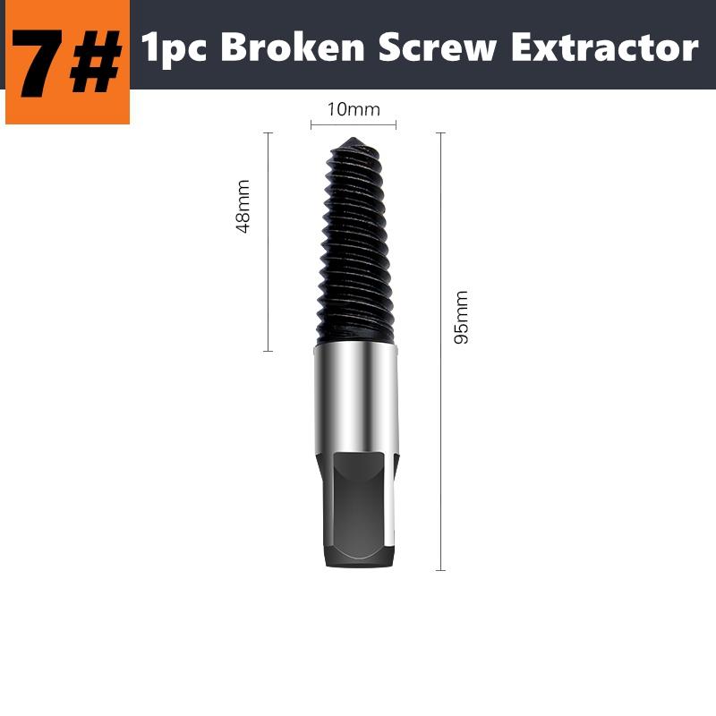5 Stück/6 Stück Auszieher für abgebrochene Drähte Feinzahn Auszieher für abgebrochene Schraubenköpfe Entfernung Wasserhahn Auszieher für abgebrochene Gewinde Schraubendreher Werkzeug