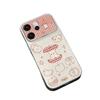 Second change is suitable for 17promax mobile phone case 16pro new 15 leather 14 red plaid 13 cute 12x