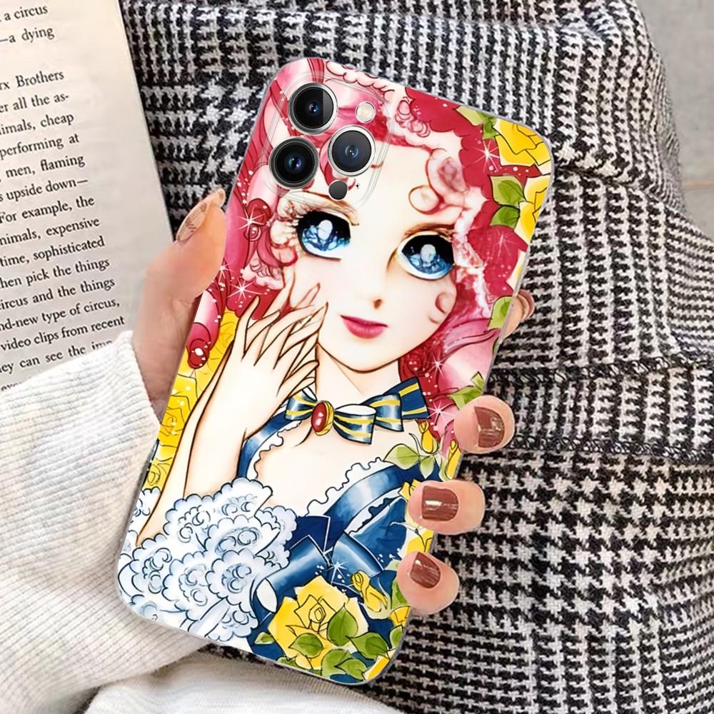 The Rose Of Versailles Phone Case For iPhone 15 14 11 12 13 Mini Pro XS Max Cover 6 7 8 Plus X XR SE 2020 Funda Shell