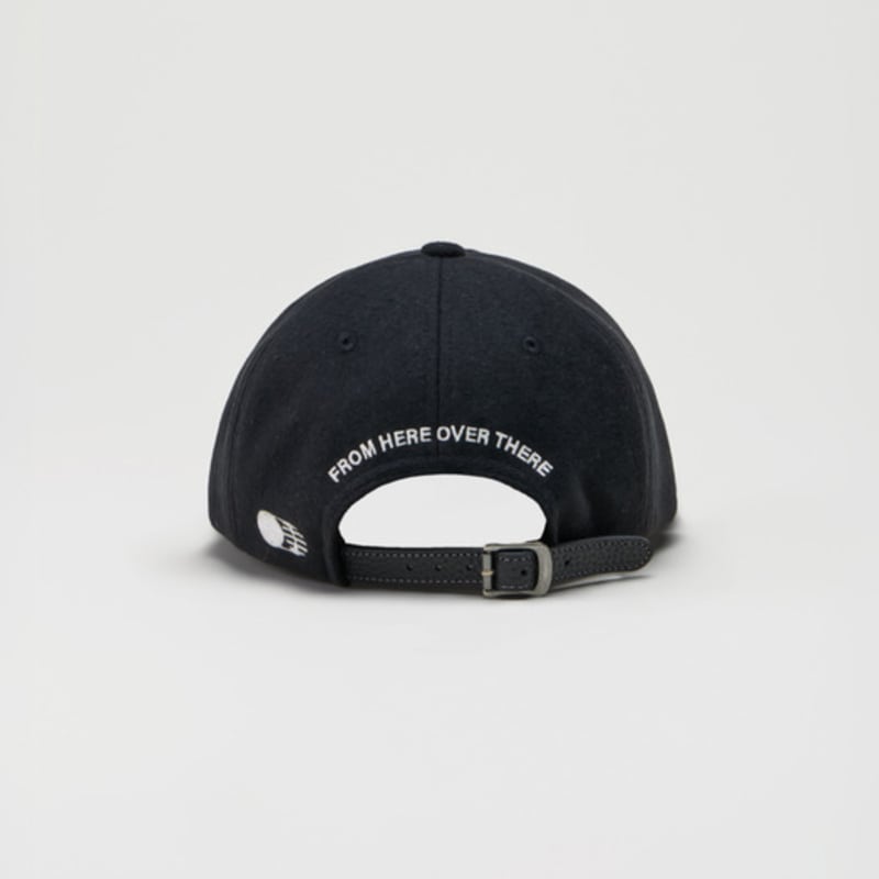 TRAFFIC HARMONY WOOL BLEND TH APPLIQUE LOGO DEEP-FIT 6-PANEL cap_black