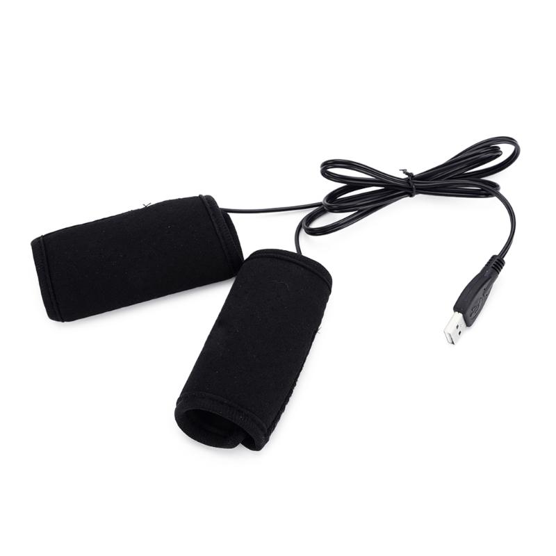 Motorcycle Heated Grips USB Electric Bicycle Motorbike Handle Handlebar Warmer