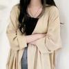 Thin Sunscreen Crochet Cardigan Elegant Beach Scarf Fashion Ethnic Style Tassel Shawl  Beach