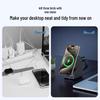 4-in-1 Magnetic Wireless Charging Dock for Apple Watch, Earbuds, and Phone