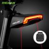 Lanterna Traseira de Freio para Bicicleta Meilan X5 com Seta Remota, LED de Aviso Laser Recarregável por USB