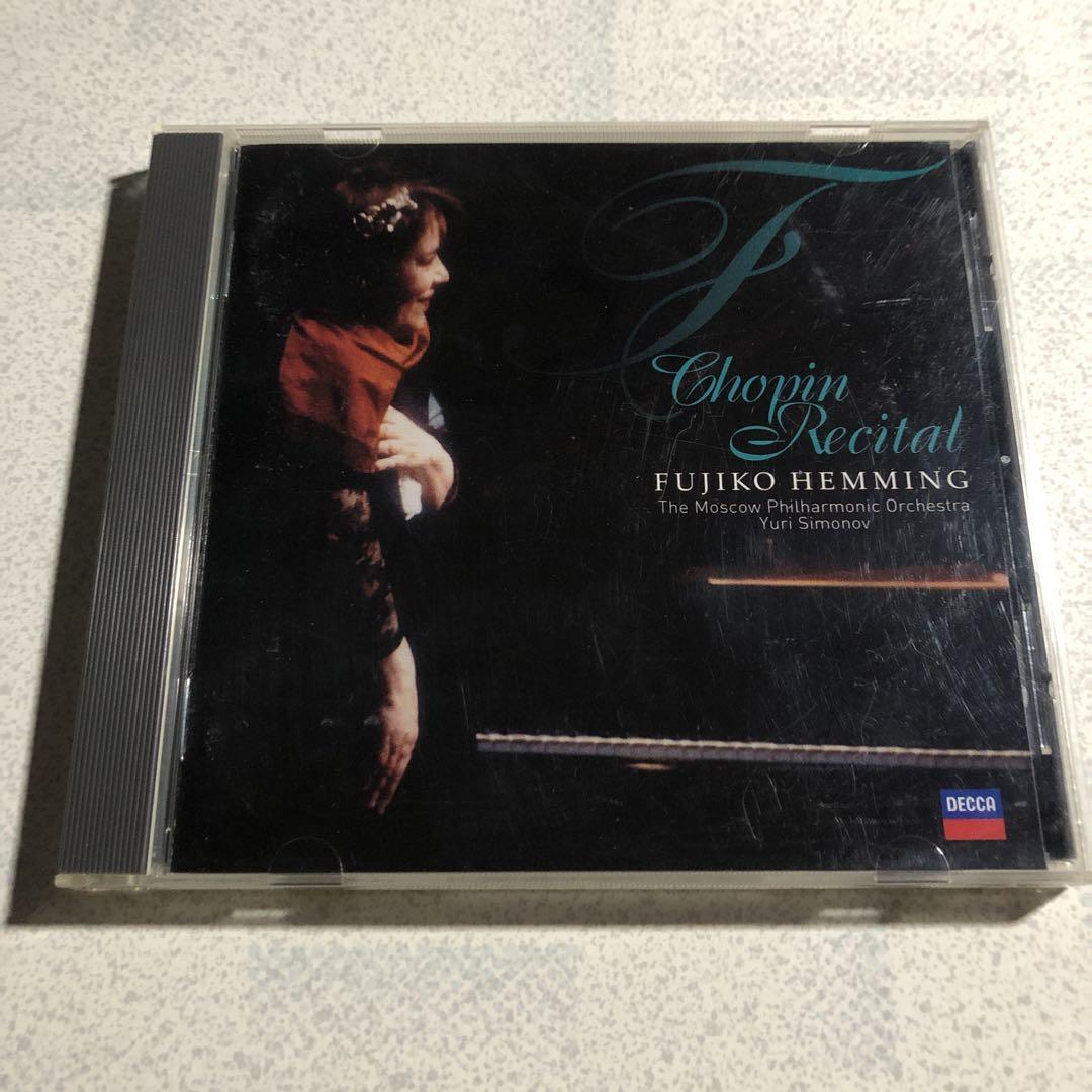 

[USED] CD Chopin Recital Fujiko Hemming Piano Classic