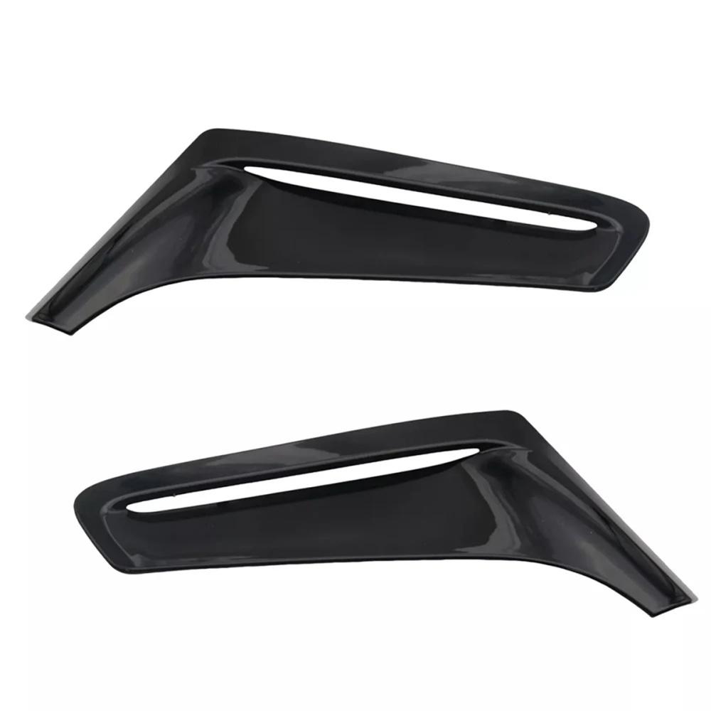 2Pcs Glossy Black Side Air Duct Molding Trims For BMW G12 7-Series 2016-2019