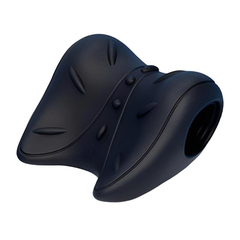 

Подушка для шеи для деловых поездок и домашнего использования Безопасные эргономичные дизайны Физический массаж чёрный