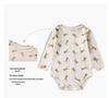BabyClothes Unisex A-Category Cotton Infant Bodysuit Set – 3-Piece Seasonable, Cute Cartoon Pattern Diaper Cover