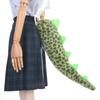 Halloween Green Dinosaur Tail Cosplay Monster Sullivan Costume Prop Kids
