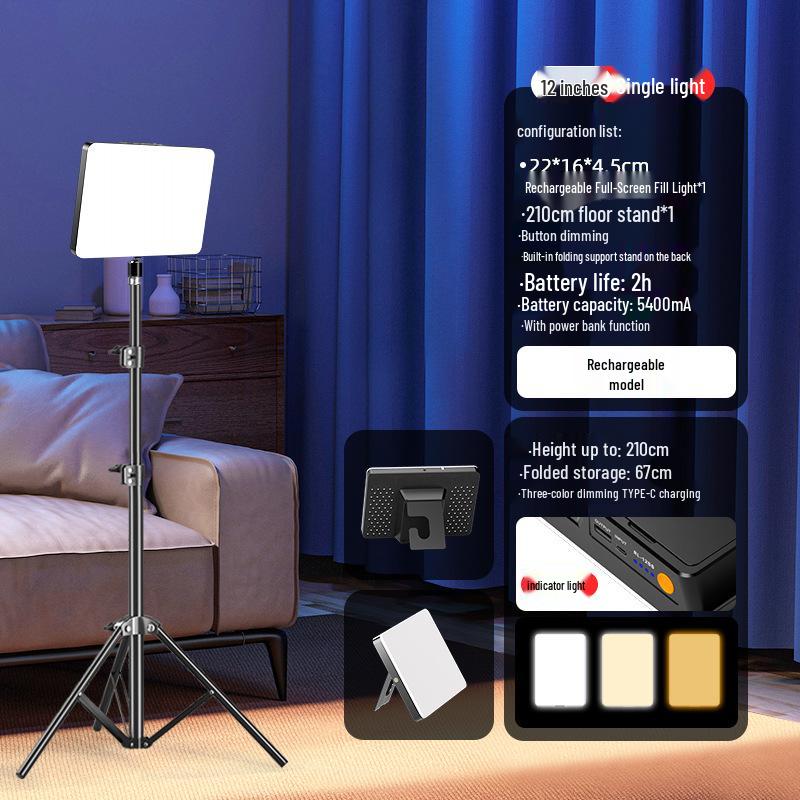 Pro Stream & Fotografie LED-Softlicht für Indoor-Videos & Beauty-Aufnahmen