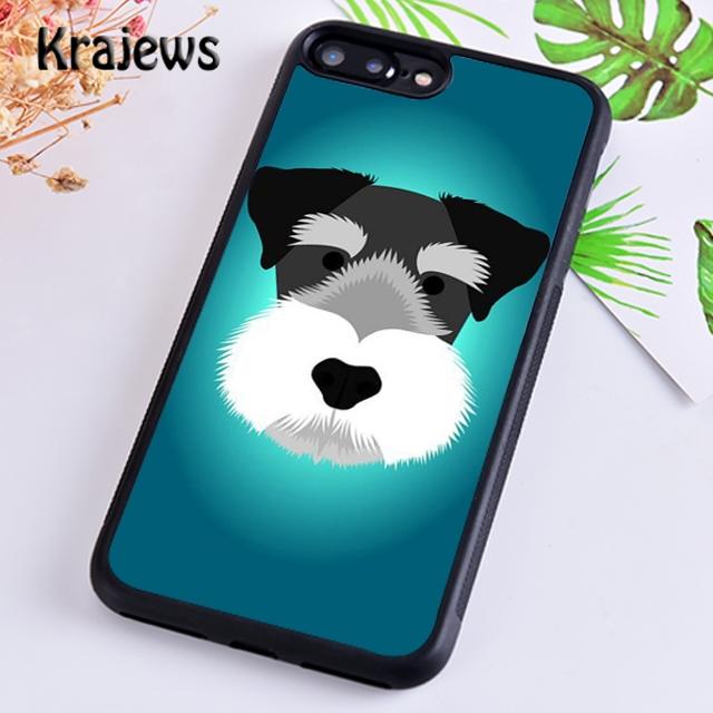Cute Miniature schnauzer puppy Phone Case Cover For iPhone 17 Air 16 15 14 plus 12 13 pro max coque Fundas