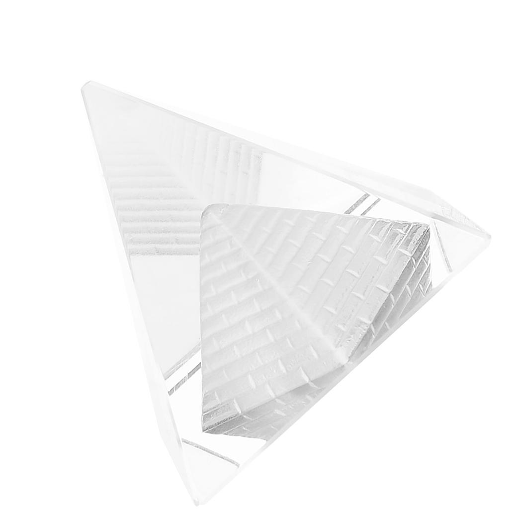 Crystal Pyramid Quartz Stone Carving Figurines Home Decoration Furnishing Article