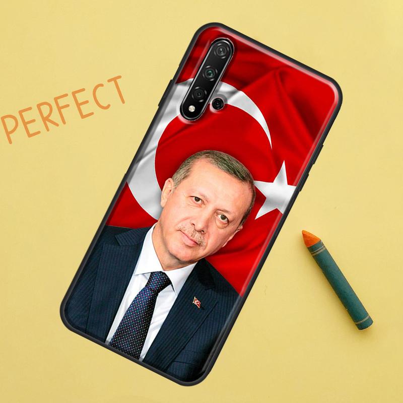 Turkey Recep Tayyip Erdogan For Huawei Nova 8i 12i 11i 12s Y73 Y72 Y61 Y91 Y90 Y70 Y60 9 10 SE P30 P40 Lite P60 Pro Case