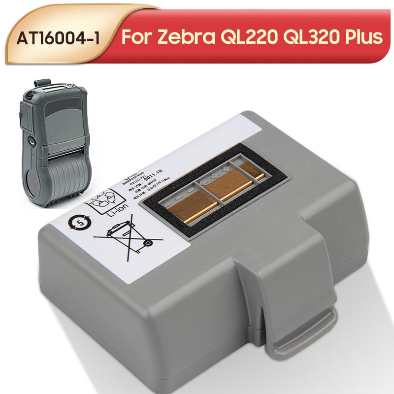 Rechargeable Lithium Battery For Zebra QL220 QL320 Plus QL220+ QL320+ AT16004-1 Battery 1900mAh