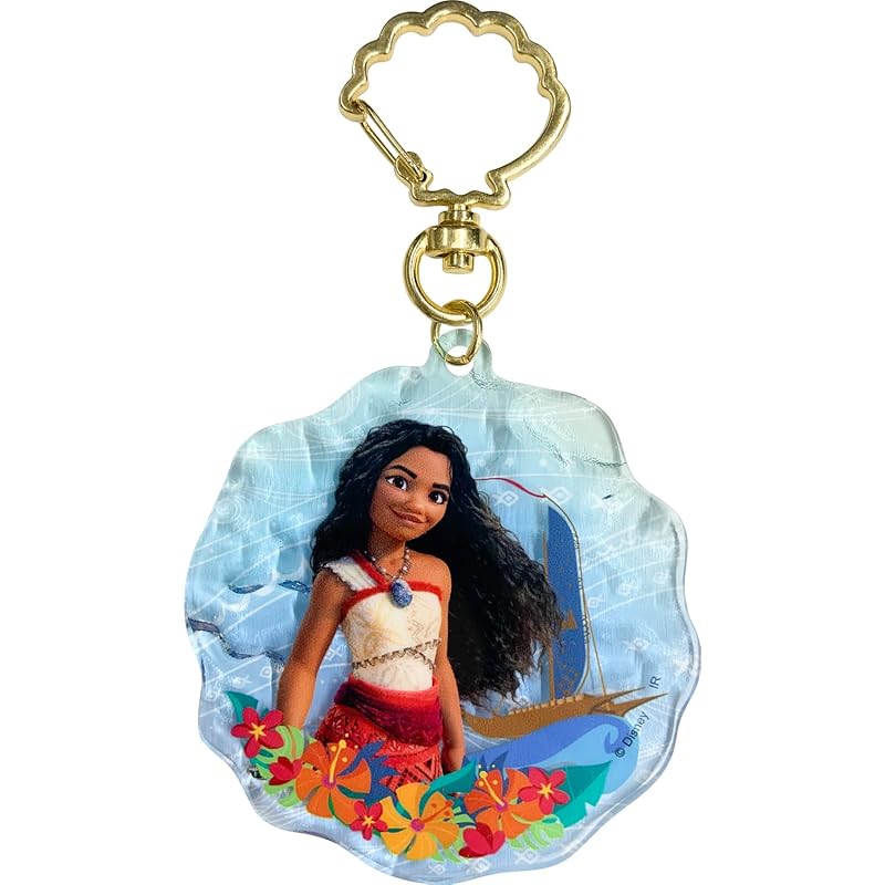 

[In-lock] key ring Moana and the Legend of the Sea 2 key chain IKE464 multi color Total length approximately 10.3cm