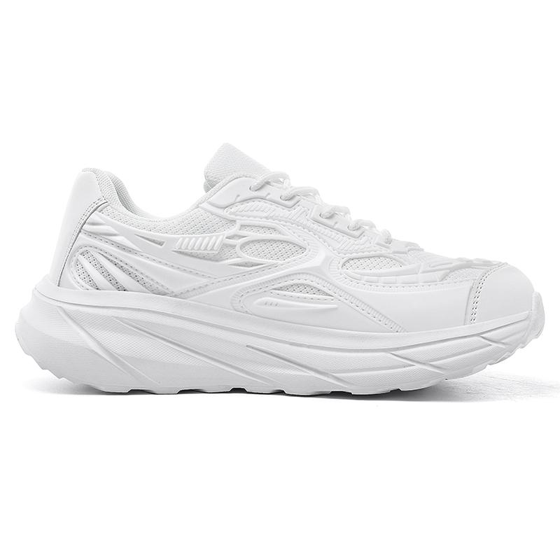 TUINANLE Mens Casual Black Sneakers Wide Toe Breathable Lightweight Mesh Trainers Comfortable Durable for Walking and Outdoor Activities