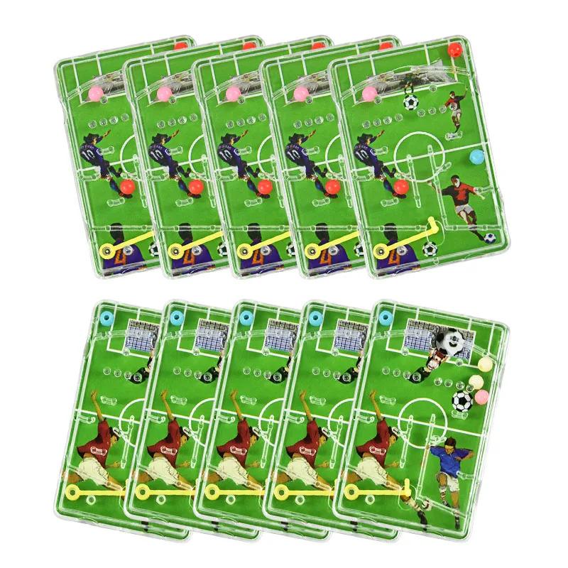 20 Stück Fußball Partygeschenke Labyrinthspiel Jungen Fußball Thema Geburtstagsparty Dekoration Kinder Weihnachtsgeschenk Spielzeug Zubehör