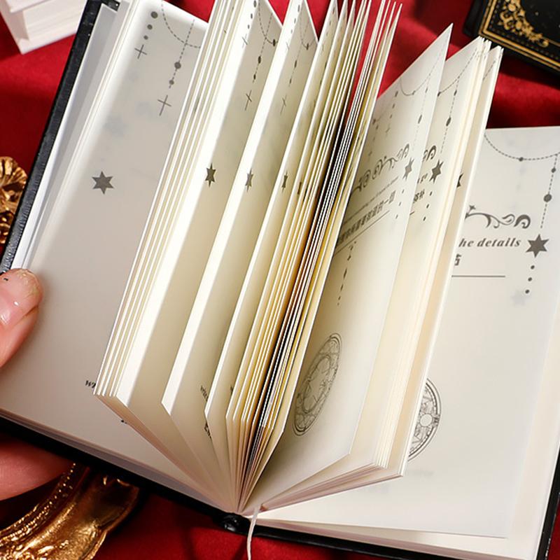 Kreatives Lustiges Mini Das Buch der Antworten Notizbuch Tragbares Taschenbuch Studentennotizbuch Bürobedarf Studentenbriefpapier Geschenke