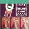 Phone Selfie Ring Light With Usb Rechargeable Power For Makeup And Video Recording