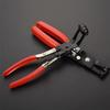 2x Hose Clamp Pliers Tool Swivel Jaw Locking Flat Band Coolant Clip Universal