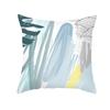 Colorful Abstract Pattern Throw Pillow Cover With Short Plush Print For Living Room Sofa Decoration Cushion Cover Pillow Covers