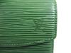 Authentic LOUIS VUITTON Epi Green Leather Coin Purse #a968  Pre-owned