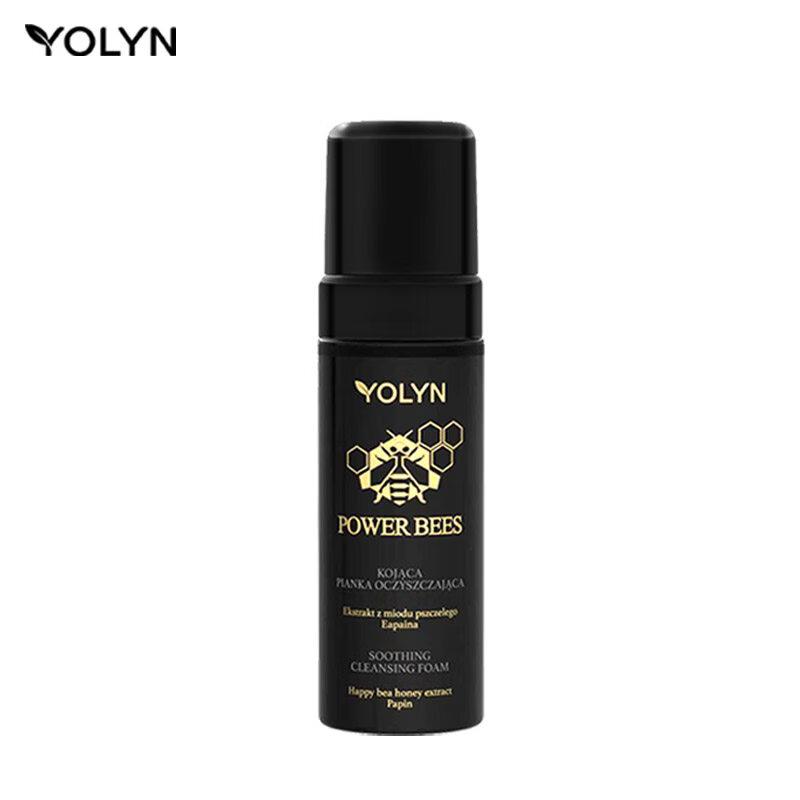 YOLYN Успокаивающая очищающая пенка с черным пчелиным ядом, 2 x 150 мл