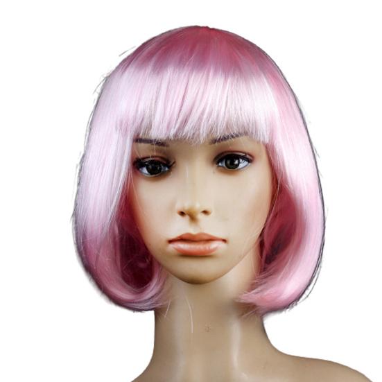 Women Wig Windproof Inner Mesh Adjustable Beauty Front Head Light Weight Wig for