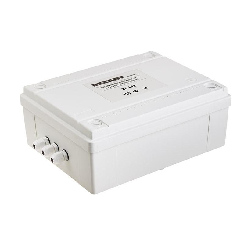 

Power Supply Rexant 12v 3a Under Battery 7a h Outdoor Installation Dc-498 34-0498