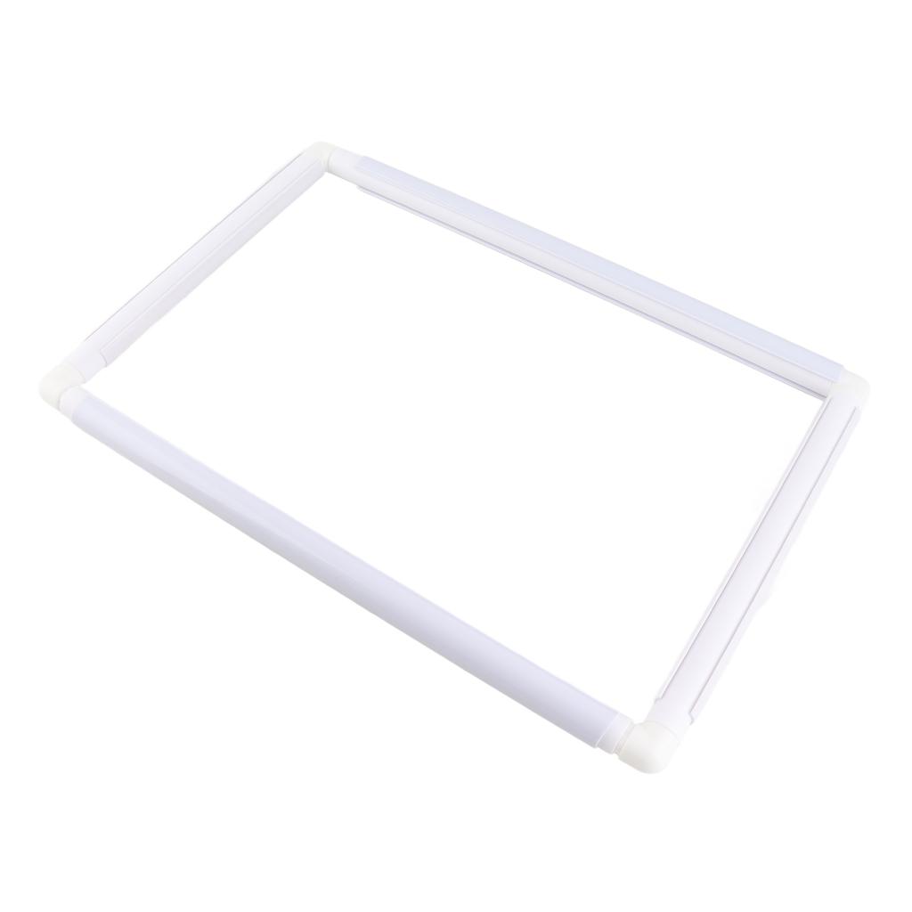 Plastic Clip Frame for Embroidery   Stitch Quilting Needlepoint   Tool(20.3*20.3cm)