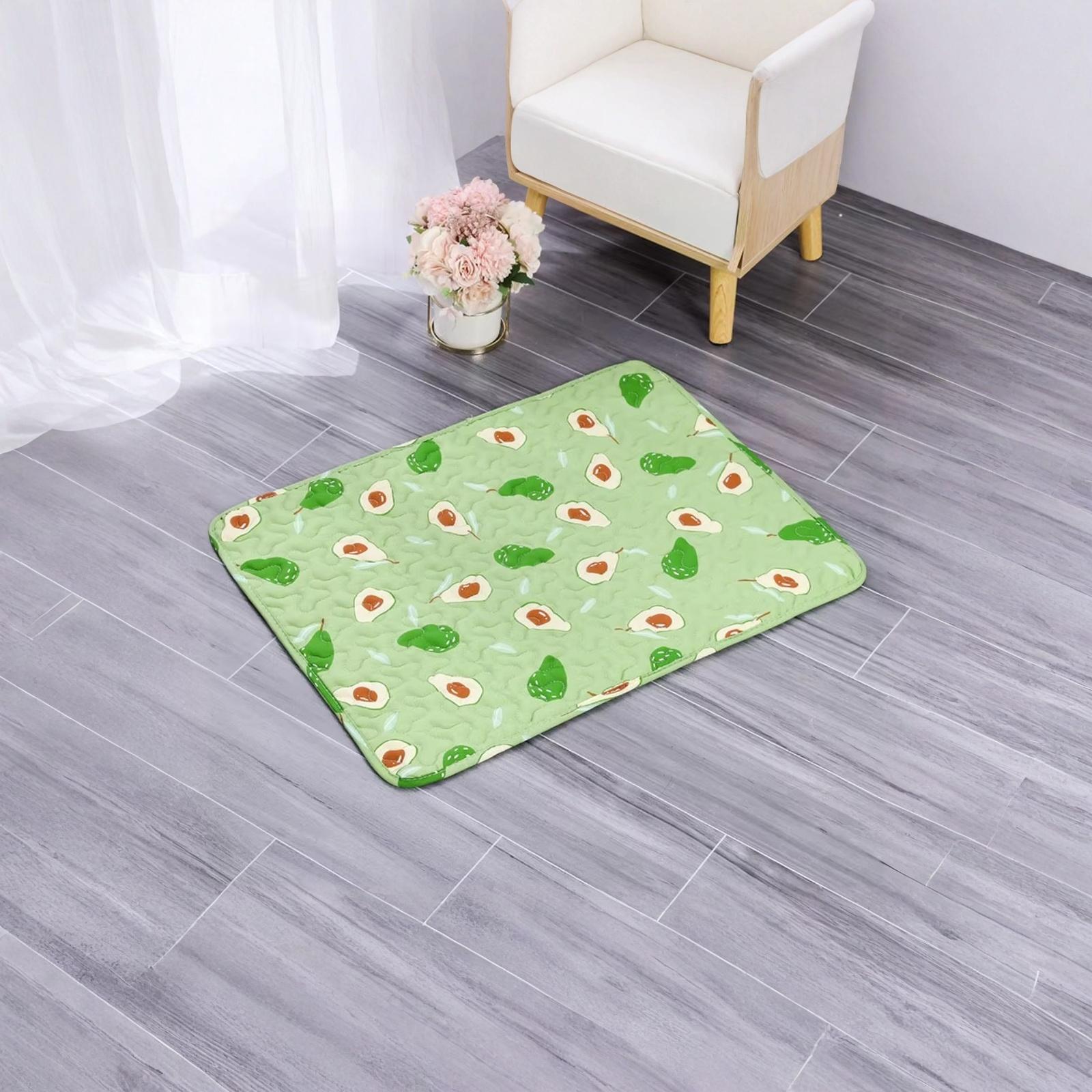 Pet Mat Breathable Non- Mat for Cats Dogs 4 Seasons Universal Pet Bed Mat one size зелёный