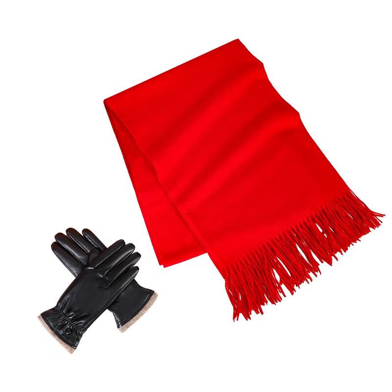 Aisiyalan Women's Scarf & Glove Set