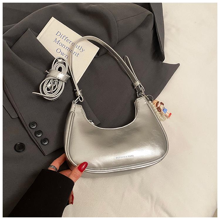 High-end niche bag women's summer new fashion messenger bag women's one-shoulder underarm dumpling bag