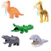 Large Particles Animals Dinosaur Elephants DIY Farm Figures Kids Toys DIy Figures Big Size Building Blocks