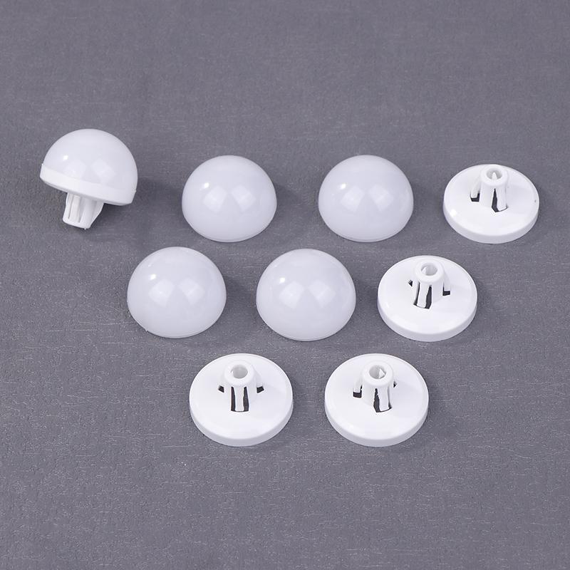 5Pcs Led Plastic Half-Bulb Bulb Makeup Mirror Bulb Plastic/Aluminum Base Shell Home Ceiling Restaurant Light Mirror Front Light