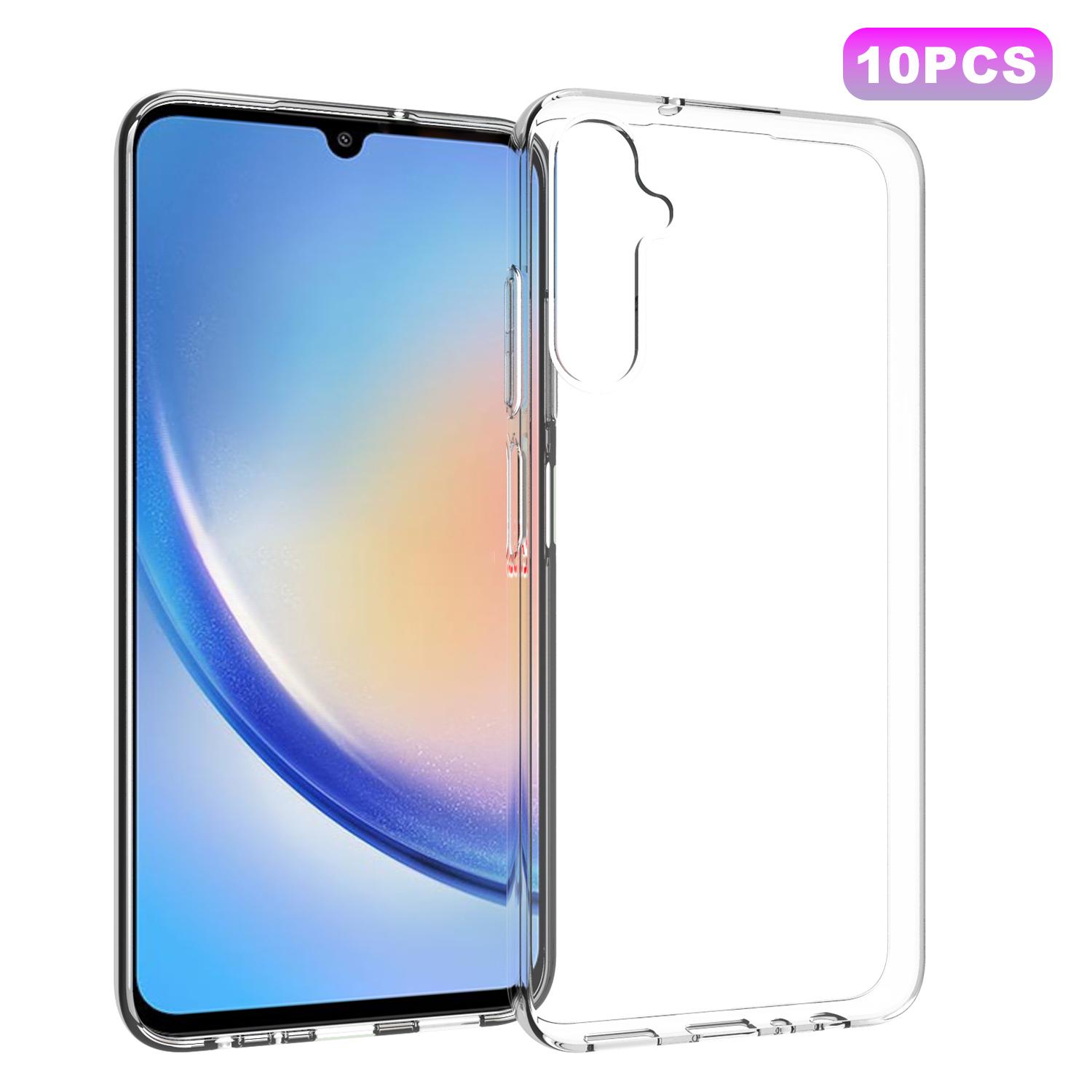 

10Pcs/Pack For Samsung Galaxy A05s 4G Slim-Fit Case Inner Watermark-Free Texture TPU Phone Shell A