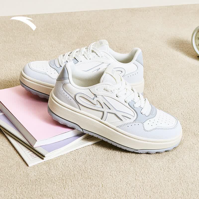 Anta Qingfeng Women s Platform Casual Sneakers US 8.5