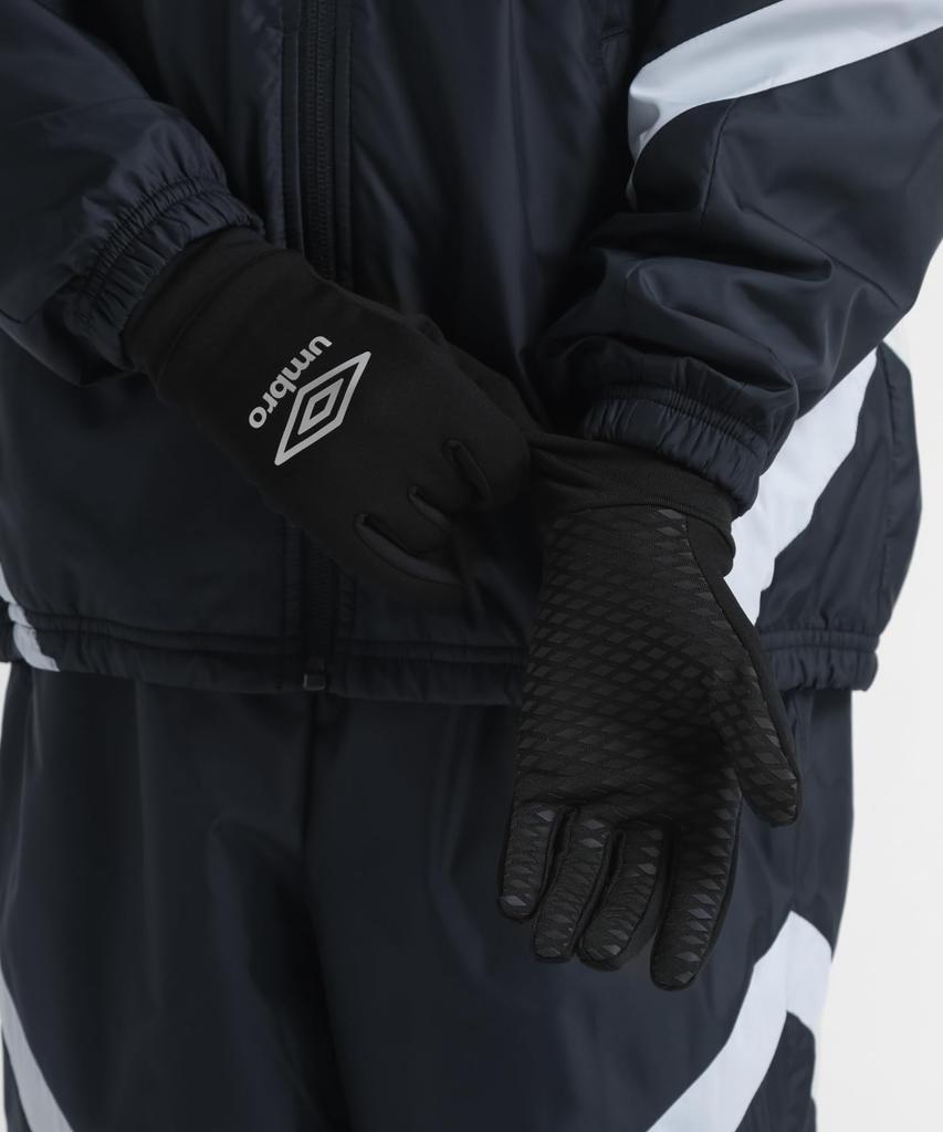 Junior Field Player Gloves UUDYJD53_BKSL_F