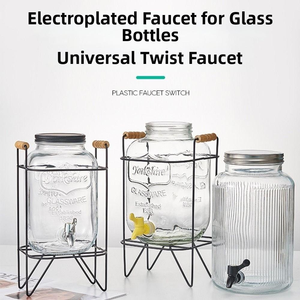 Leak Resistant Replacement Dispenser Spigot Built-In Filter Filter Faucet Glass Bottle Use