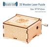 Children's Wooden Ferris Wheel Music Box Puzzle – DIY Carousel and Piano Assembly Toy