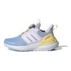 adidas Rapidasport Boa Convenient Comfortable Shock Absorbing Durable Low Top Running Shoes Kids Running Shoes Blue Pink IF8543