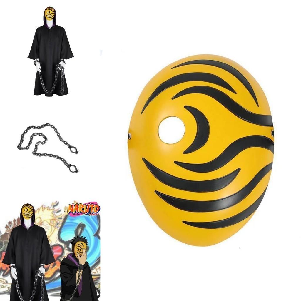 Set Costume Naruto Akatsuki Tobi Uchiha Obito Pentru Cosplay Și Halloween