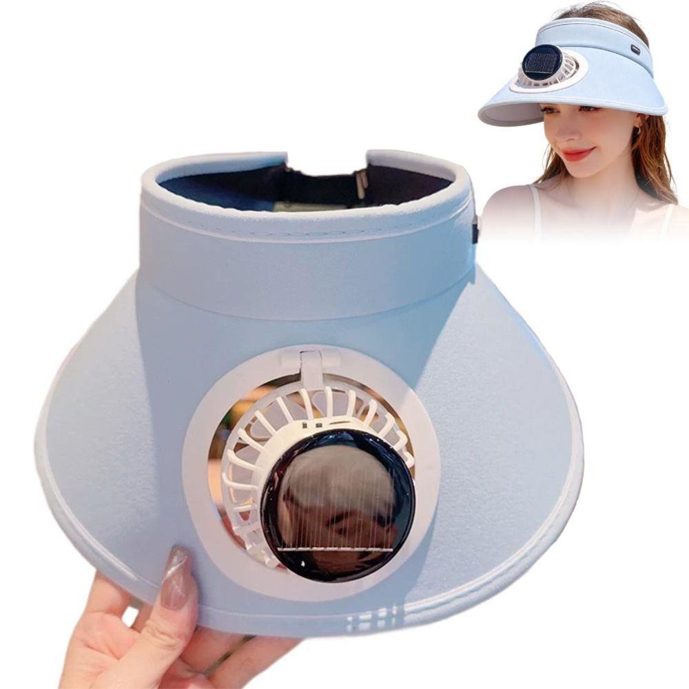 Empty Top Design Sun Visor Hat Adjustable Outdoor Visor Hat Wide Brim Sun Hat Sun Protection