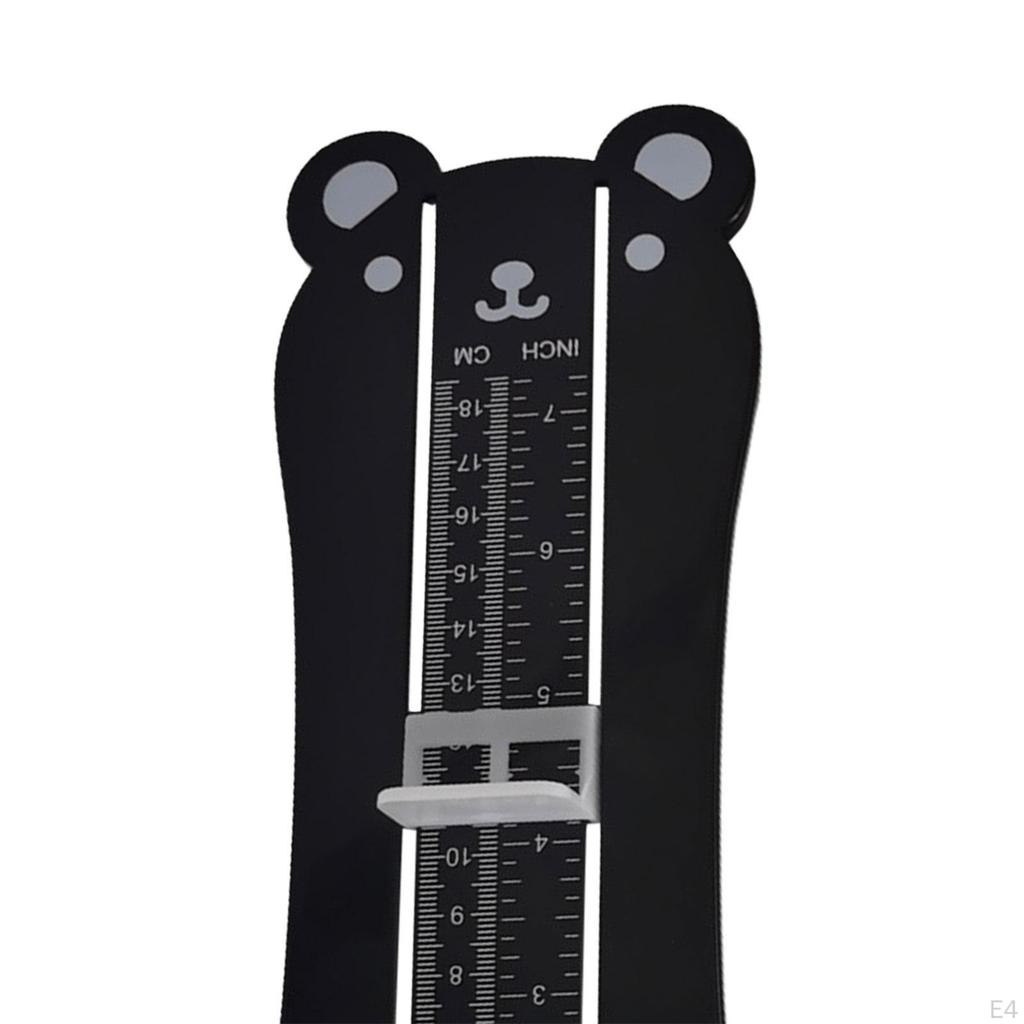 Adorable Animal Foot Measuring Tool for Precise Shoe Size Determination