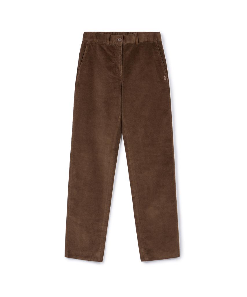 Pantalons en velours côtelé USPOLOASSN_Marron