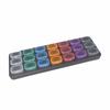 21/28/31 Grids Medicine Box Portable Large Capacity Medicine Storage Box Transparent Detachable Pill Box Daily Medicine
