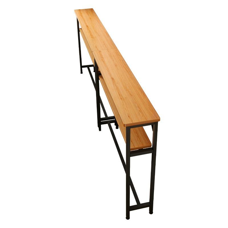 Narrow Bedside Gap Table, Wall-Mounted Long Slim Table, Bed End Table, Sofa Back Gap Storage Cabinet Shelf