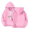 Cute Hoodies For Teen Children Trendy Preppy Hooded Sweatshirts Oversized Long Sleeve Shirts Clothes For Children