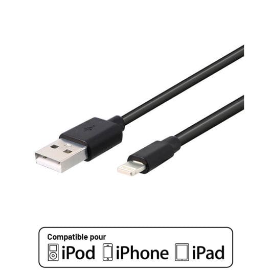 

КАБЕЛЬ EDENWOOD LIGHTNING ЧЕРНЫЙ 2,5М MFI