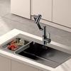Stainless Steel Mechanical Arm Faucet Multifunctional Washbasin Faucet  Kitchen Use